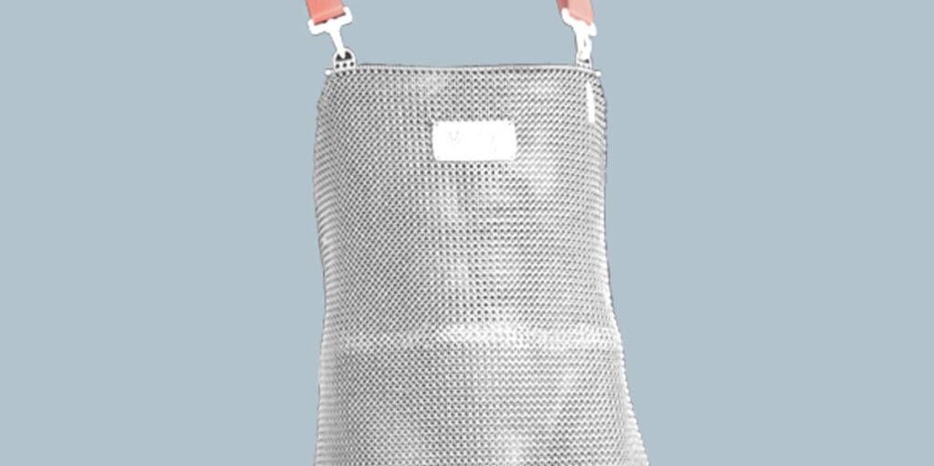 Stechschutzschürze Edelstahl